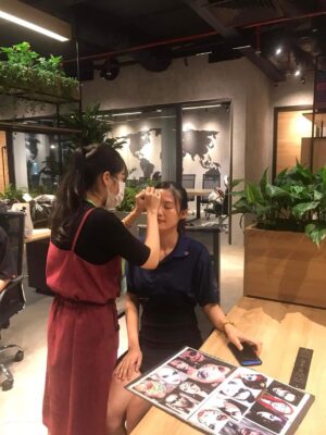 Thái Luận Art Vẽ Mặt Hóa Trang Halloween